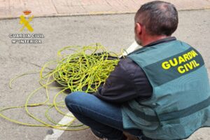 Cable de cobre sustraído en el polígono Romica de Albacete
