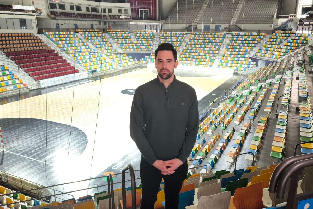 El concejal de Deportes del Ayuntamiento de Ciudad Real, Pau Beltrán