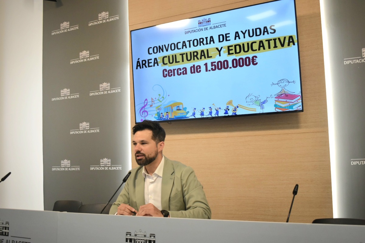 El diputado de Cultura de Albacete, Miguel Zamora