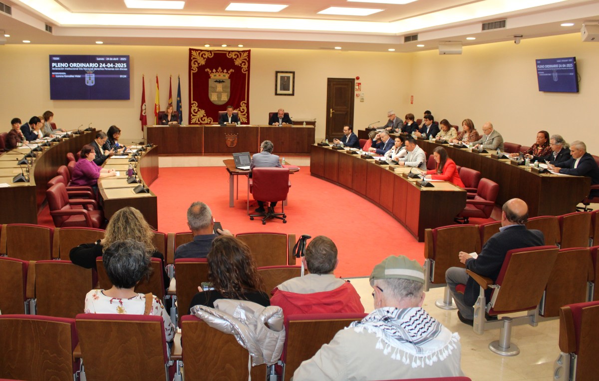 Pleno abril 2025 del Ayuntamiento de Albacete