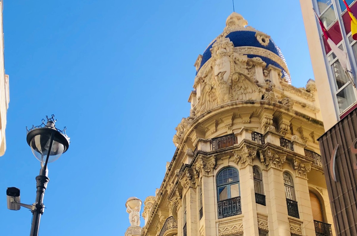 Edificio de la calle Marqués de Molins en Albacete. Elena Valero