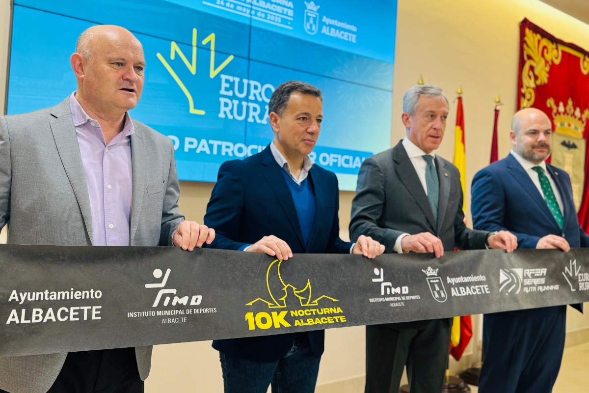 Convenio de patrocinio de la 10K Nocturna de Albacete con Eurocaja Rural