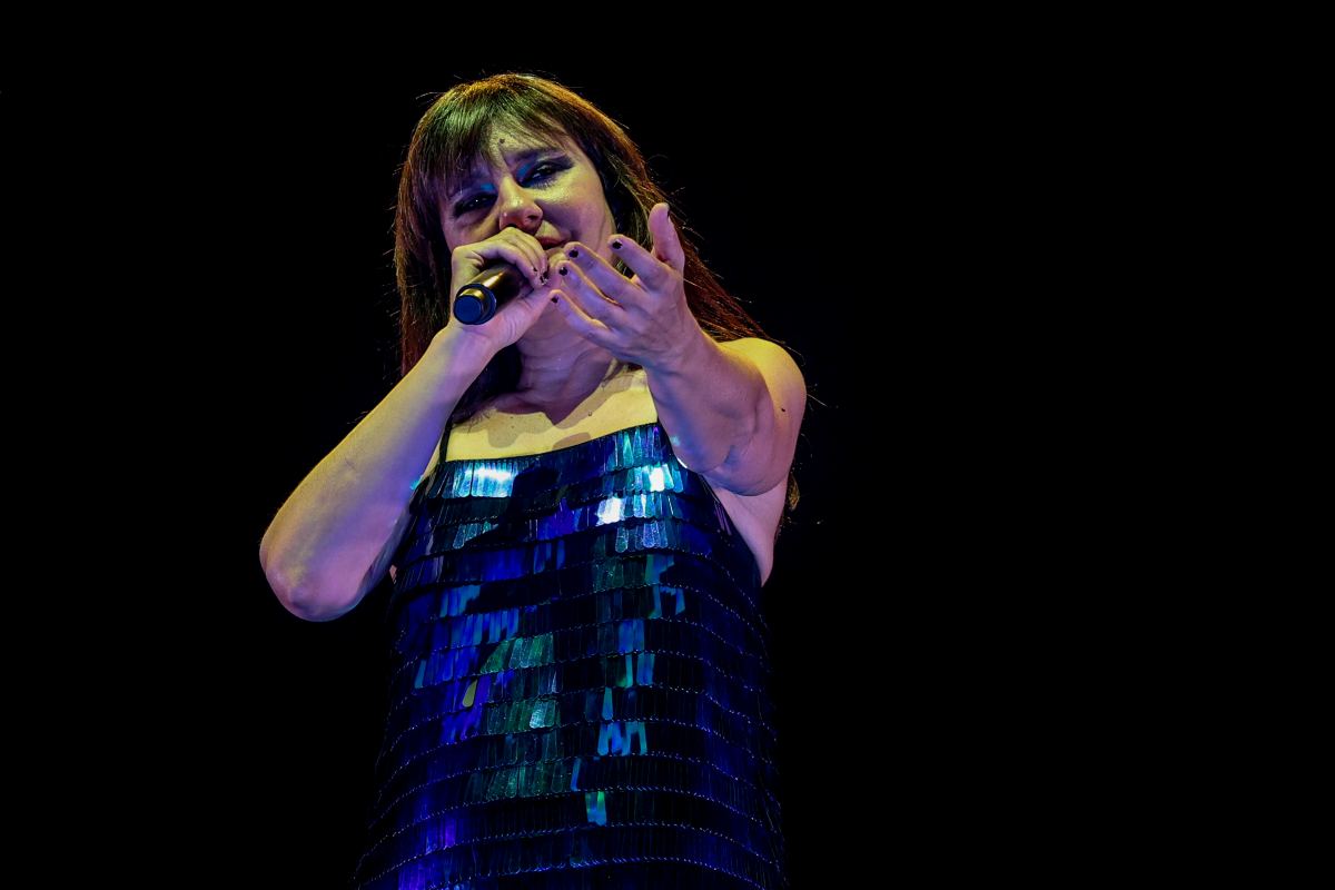 Imagen de archivo de Eva Amaral en una actuación