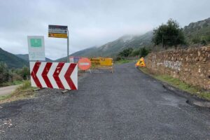 Imagen de archivo de una obra en una carretera provincial de Ciudad Real
