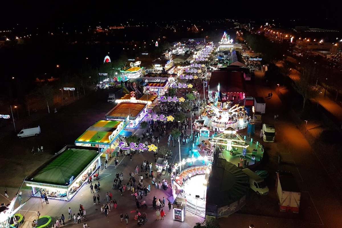 Imagen del recinto ferial de Puertollano
