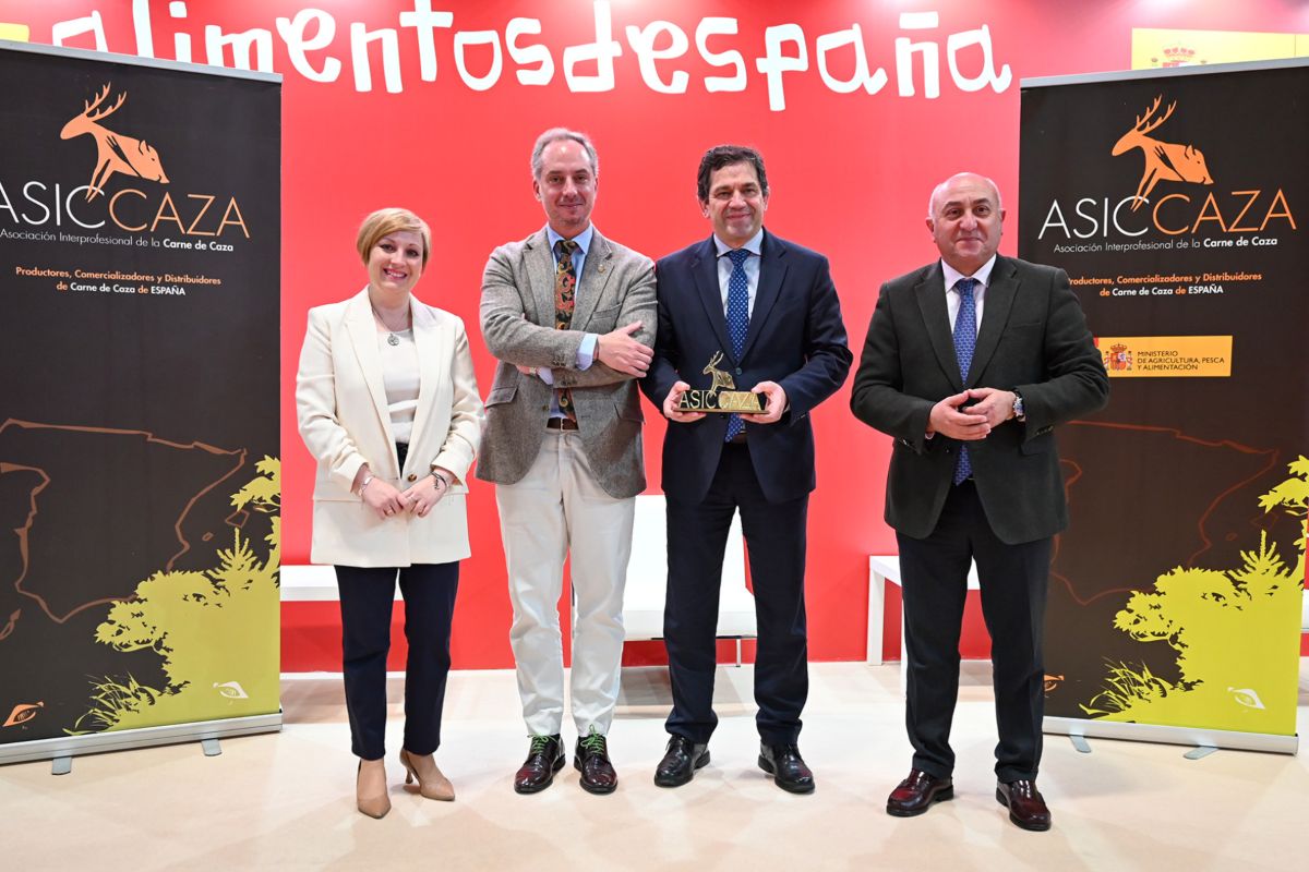 La Diputación de Ciudad Real, premiada en el Salón Gourmet por su apoyo al sector cinegético y la carne de caza