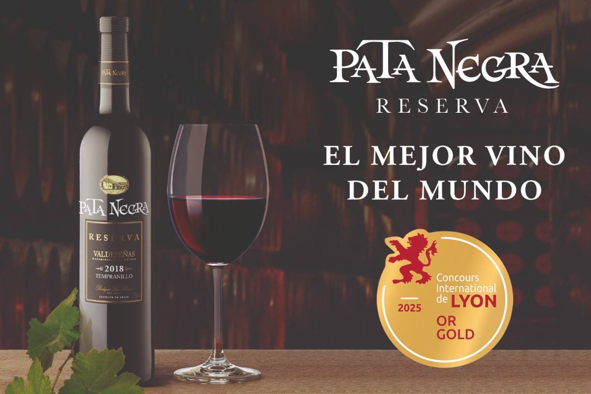Pata Negra Valdepeñas Reserva 2018 de García Carrión, elegido mejor vino del mundo