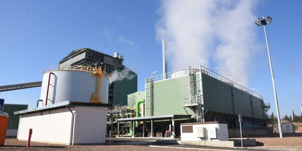 Planta de biomasa de Ence en Puertollano