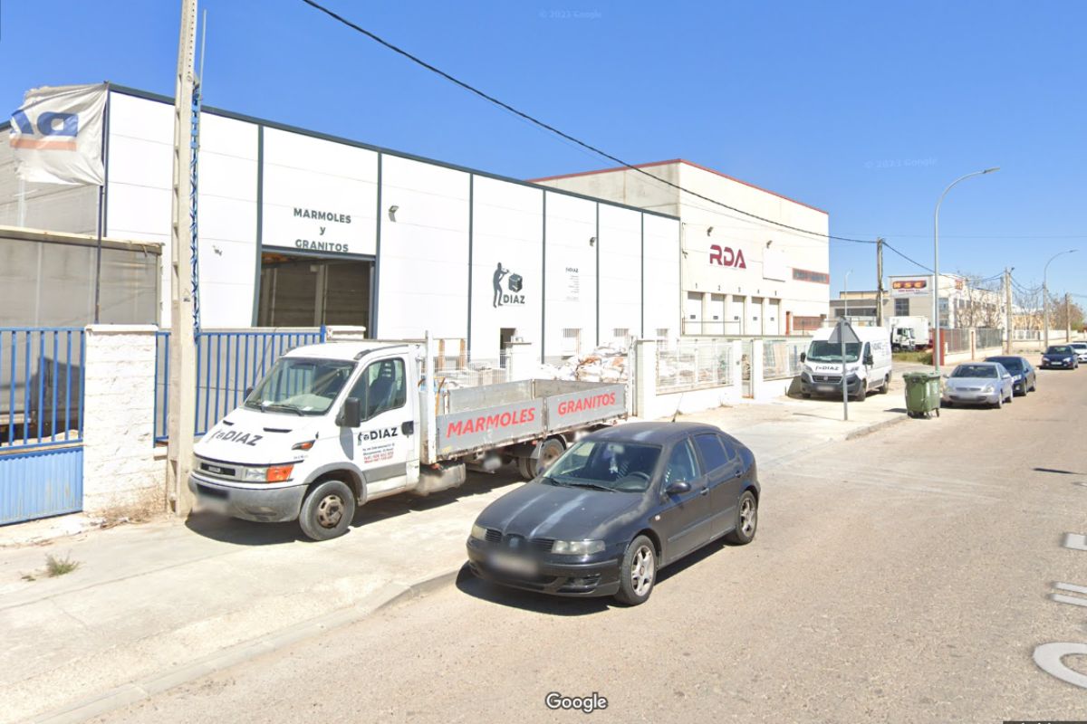 Polígono industrial de Manzanares, lugar donde se ha producido el suceso
