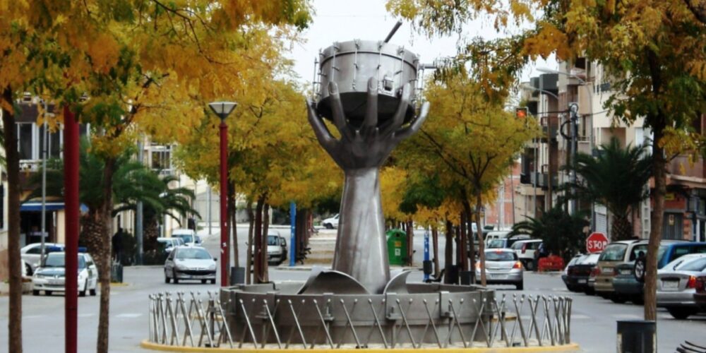 Monumento al Tambor de Tobarra. Foto: Guillermo A. Paterna