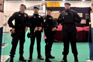 Supuestos trabajadores de la empresa que prestaba servicios de seguridad sin licencia
