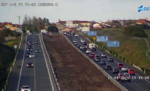 Imagen de la A-5 a la altura de Maqueda.