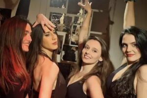 Las actrices Ana Molina, Alejandra Artero, Silvia Almenara y Estefanía Perea