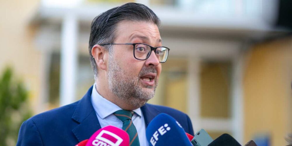 El consejero de Educación, Cultura y Deportes, Amador Pastor.