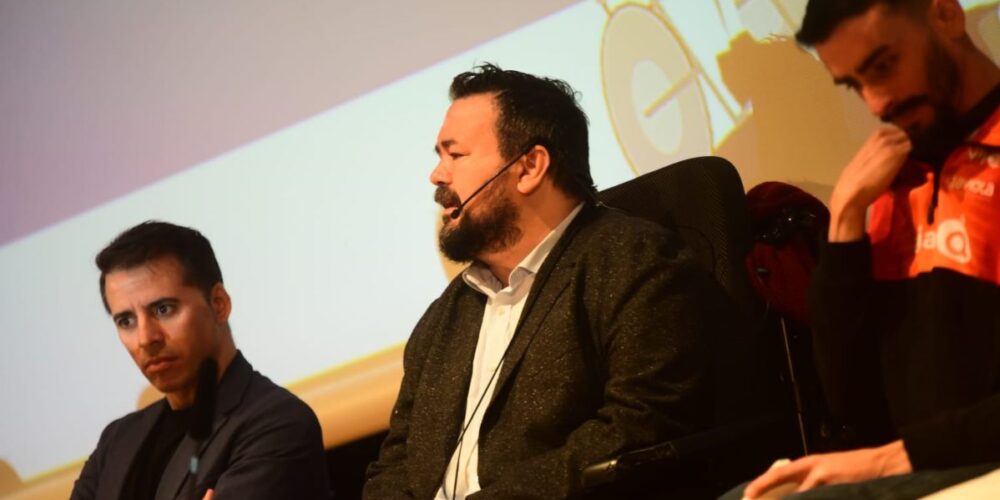 Juan Ramón Amores inauguró la IV Jornada Deporte Sin Barreras en CLM. Foto: Rebeca Arango.