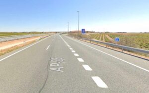 El kilómetro 52 de la AP-36, en la provincia de Toledo.