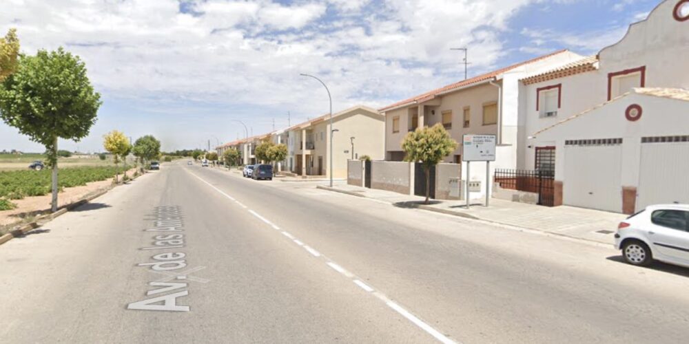 Avenida de las Américas, en Pedro Muñoz (Ciudad Real). Foto: Google Maps