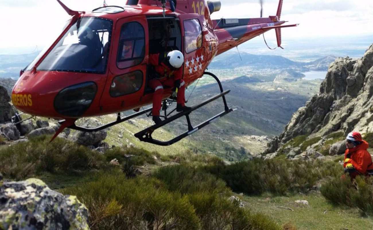 Helicóptero de Bomberos de la Comunidad de Madrid.