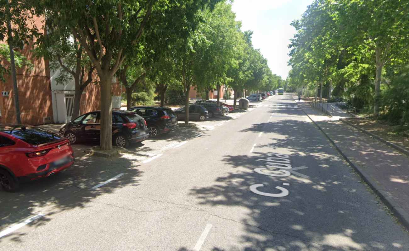 Calle Cuba, en Ciudad Real.