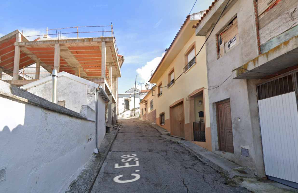 Calle Esé, en Borox, donde se ha producido el accideente laboral mortal. trabajador ascensor borox