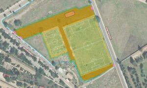 Plano del anteproyecto del nuevo Carlos III.