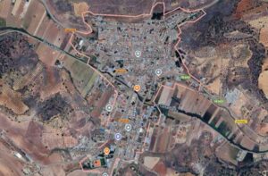 Accidente de tráfico con cuatro heridos en Carrizosa (Ciudad Real).