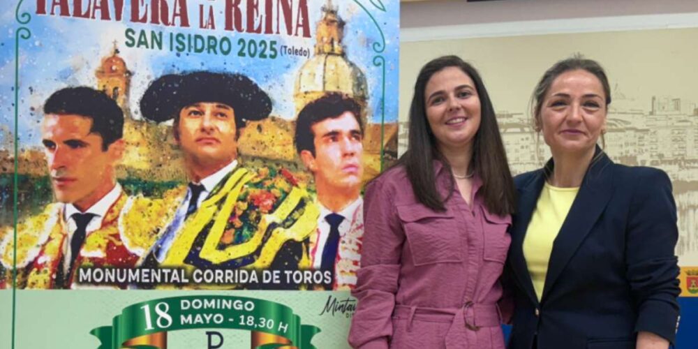 Cartel taurino de las ferias de mayo de Talavera. Foto: Ayuntamiento de Talavera
