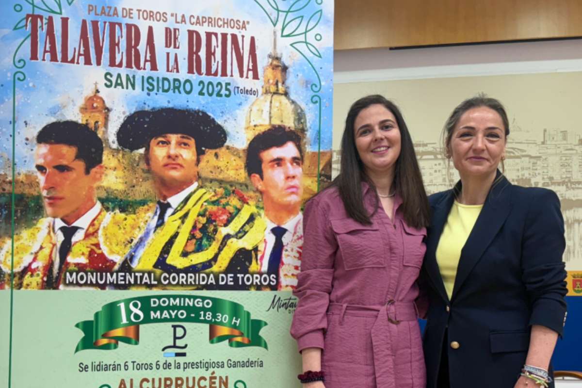 Cartel taurino de las ferias de mayo de Talavera. Foto: Ayuntamiento de Talavera