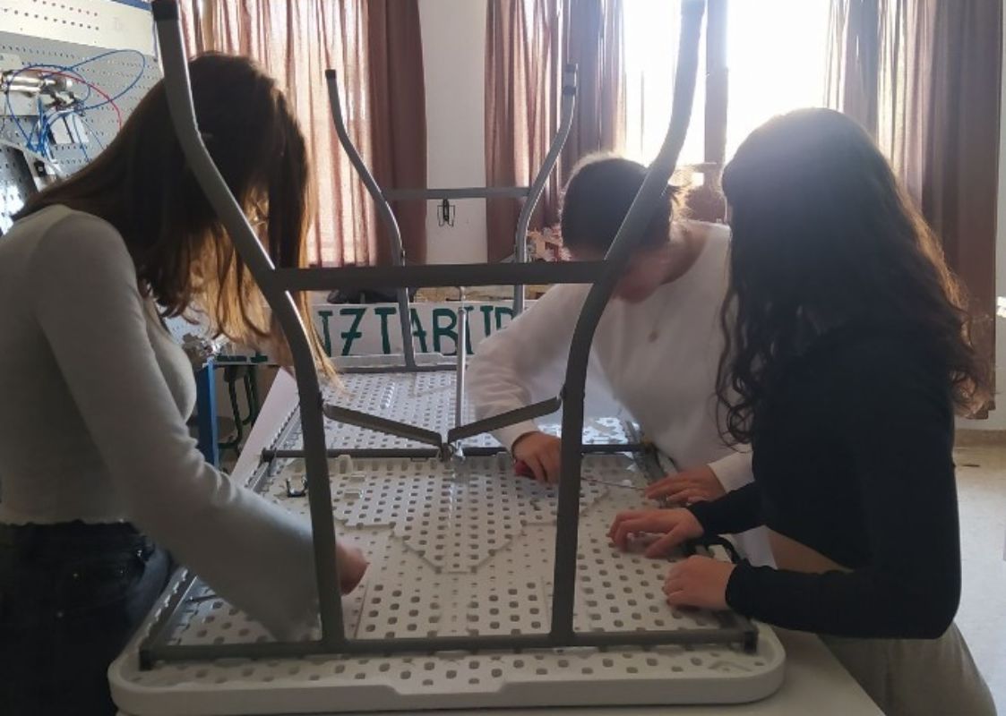 Una actividad realizada en el IES Consaburum el año pasado.