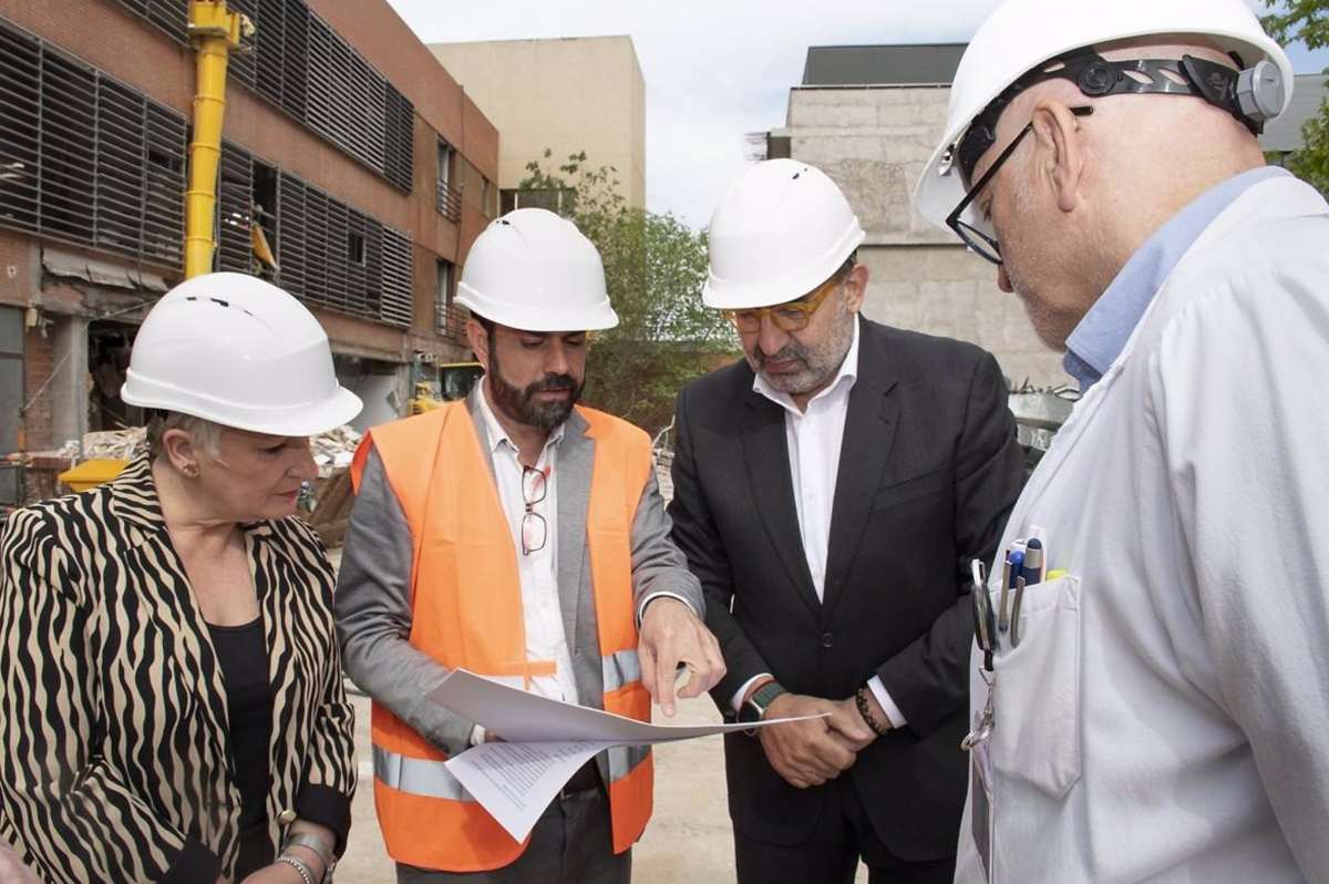 Visita consejero Sanidad Hospital Guadalajara