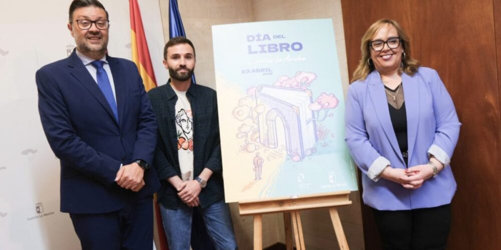 Presentación de las actividades por el día del libro en C-LM. Foto: JCCM