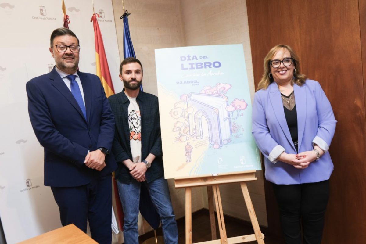 Presentación de las actividades por el día del libro en C-LM. Foto: JCCM