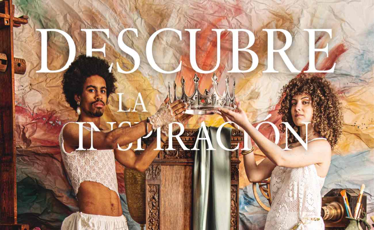 El lema es "Descubre la inspiración en el Templo del Arte".