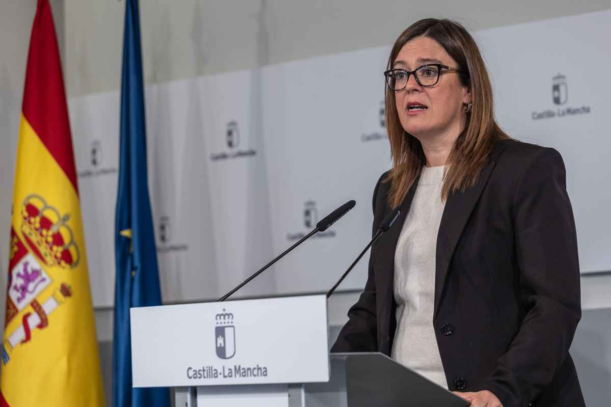 La consejera portavoz del Gobierno de Castilla-La Mancha.