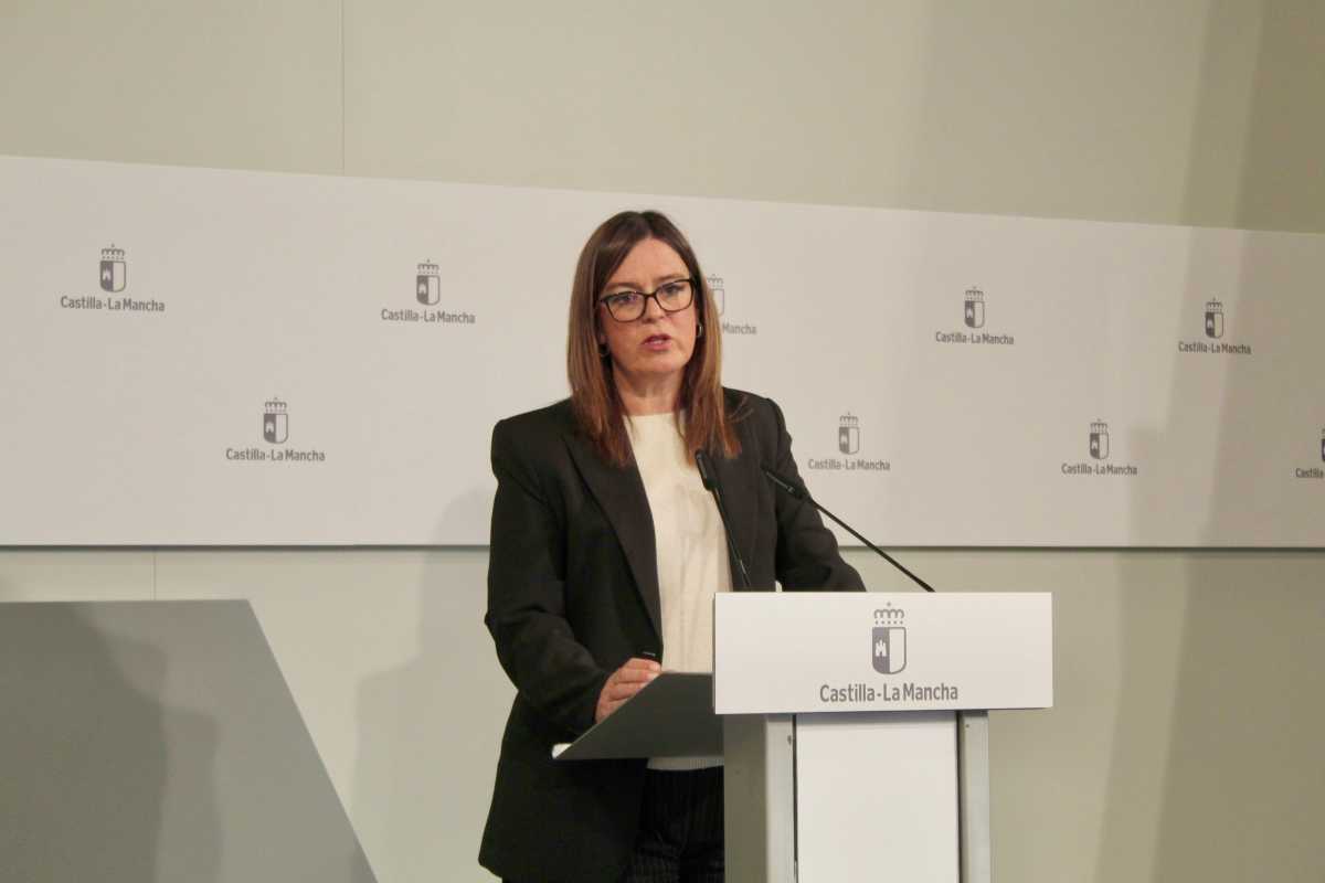 La consejera portavoz del Gobierno de Castilla-La Mancha, Esther Padilla.