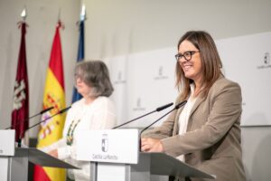 La consejera portavoz del Gobierno de Castilla-La Mancha, Esther Padilla. Foto: JCCM
