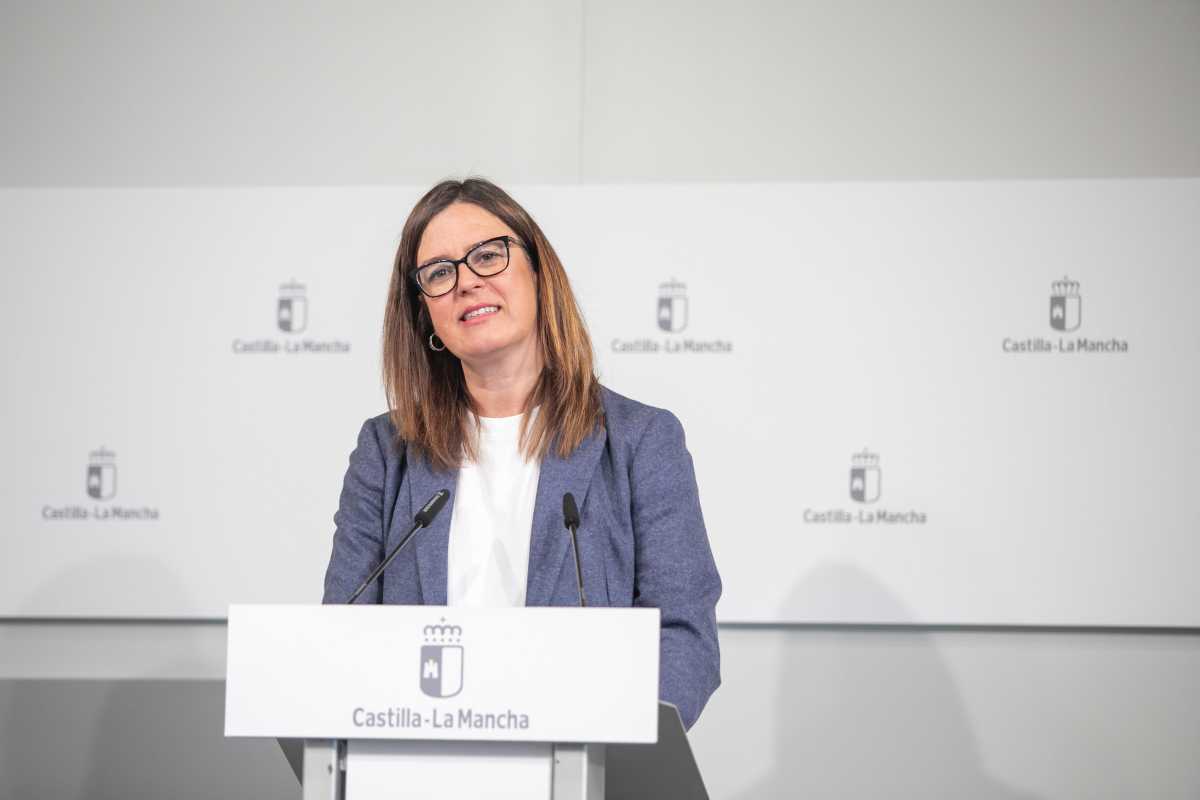La consejera portavoz del Gobierno de Castilla-La Mancha, Esther Padilla.