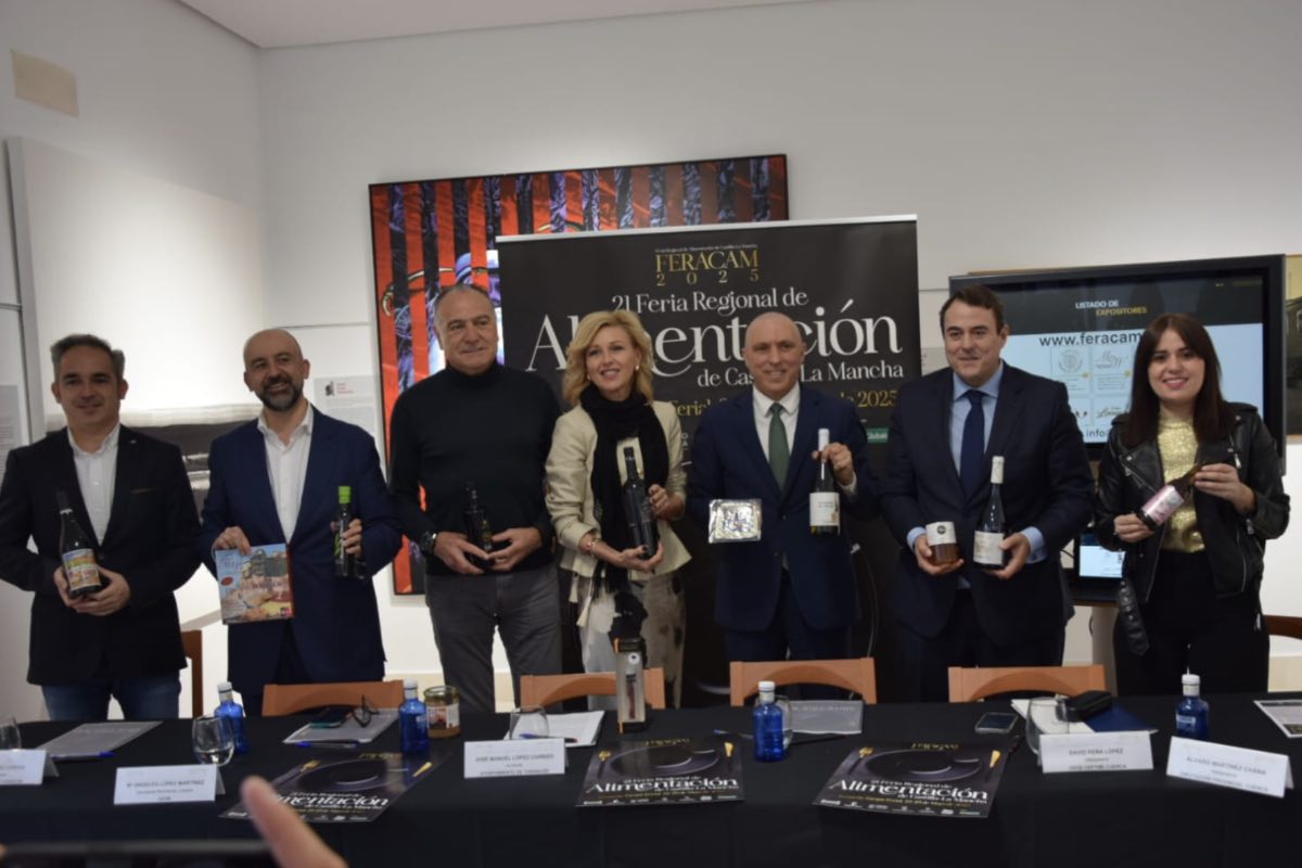 Presentación la XXI edición de la Feria Regional de Alimentación de Castilla-La Mancha (Feracam)