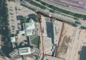 Parcela del futuro hotel cuatro estrellas Guadalajara