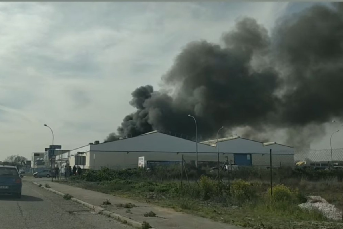 Incendio Marchamalo Foto: Ceis Guadalajara
