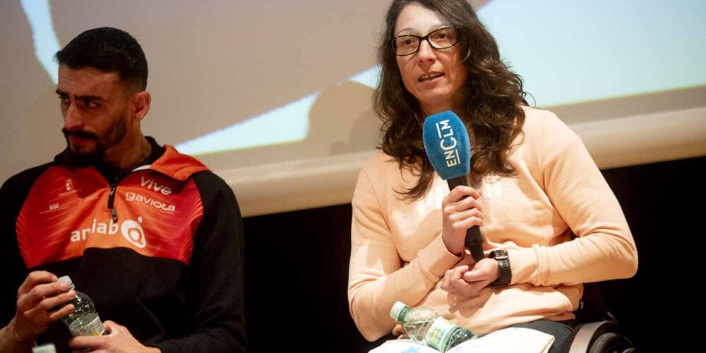 Isabel Fernández en la IV Jornada de "Deporte sin Barreras en Castilla-La Mancha"
