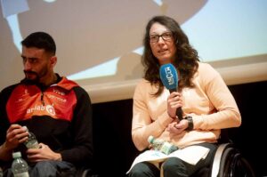 Isabel Fernández en la IV Jornada de "Deporte sin Barreras en Castilla-La Mancha"