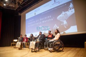 IV Jornada Deporte sin Barreras en Castilla-La Mancha, celebrada en la Casa de la Cultura de La Roda