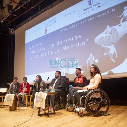 IV Jornada Deporte sin Barreras en Castilla-La Mancha, celebrada en la Casa de la Cultura de La Roda