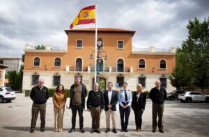 Jurado del concurso Carta a un millitar español, organizado por la Delegación de Defensa en Castilla-La Mancha. Foto: Rebeca Arango.