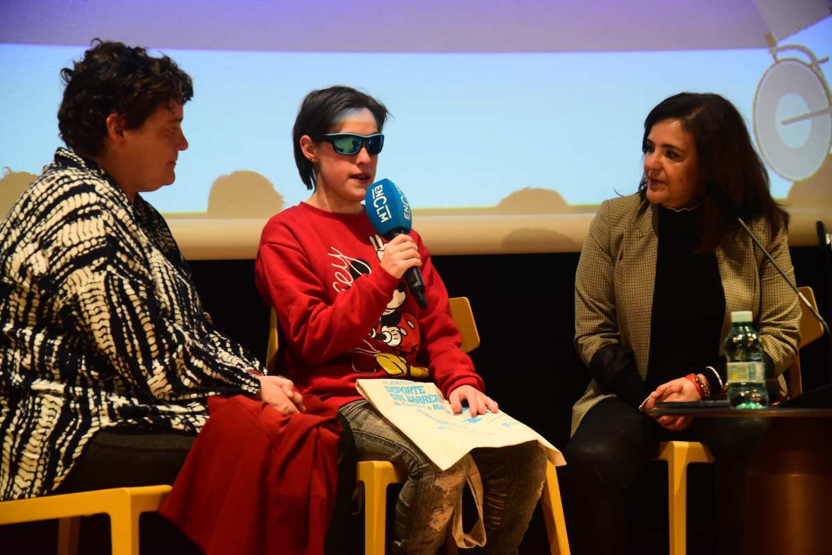 Cristina Landete contó lo inconcebible: que le hicieron 'bulling' en el colegio. Foto: Rebeca Arango.