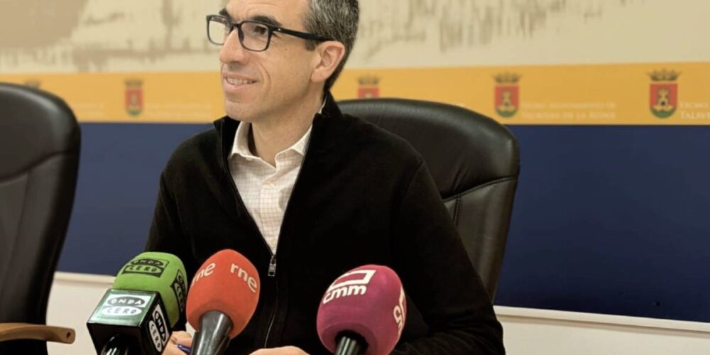 El portavoz del PSOE en el Ayuntamiento de Talavera, Luis Enrique Hidalgo