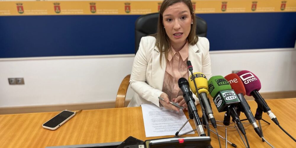 La concejala de Contratación y Seguridad Ciudadana en el Ayuntamiento de Talavera, Macarena Muñoz