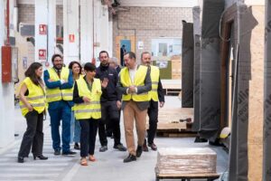 Isabel Rodríguez visita hoy la fábrica de construcción industrializada American Building System (ABS)