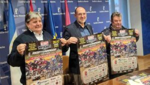 Presentación del Campeonato de España de motocross en Montearagón.